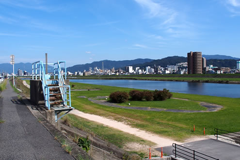 三瀧寺からの眺望も楽しむ 太田川放水路コース 広島市 広島 中国地方 走ろうにっぽんプロジェクト