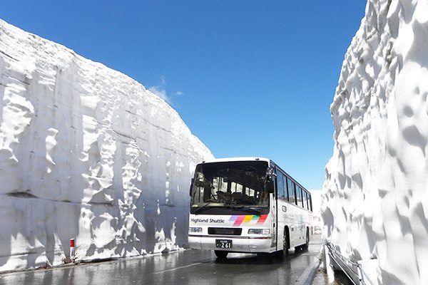 雪の回廊を走る 乗鞍エコーラインコース 松本市 長野 中部地方 走ろうにっぽんプロジェクト